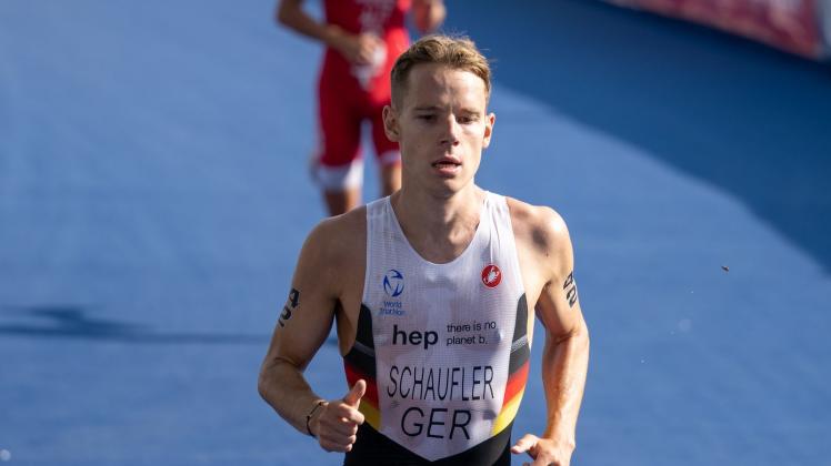 Triathlet Jannik Schaufler