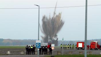 Bombensprnung in Lärz