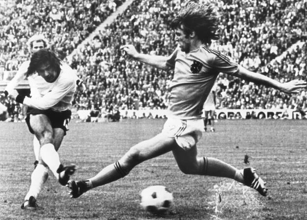 Gerd Müller schoss das entscheidende Tor im Finale der WM 1974.