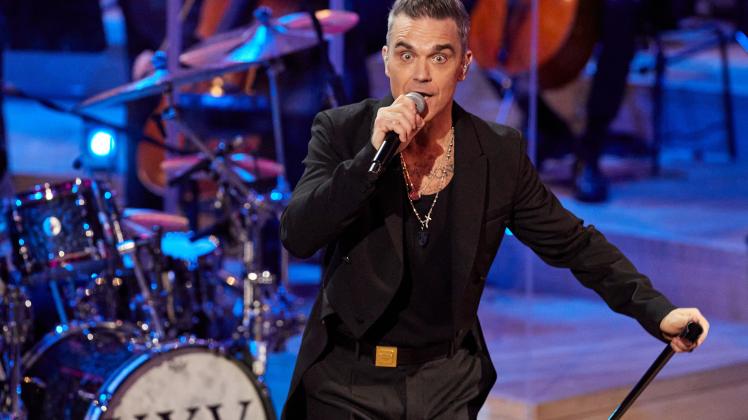 Robbie Williams gibt Konzert in der Elbphilharmonie