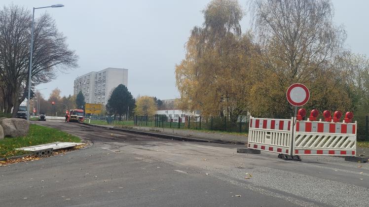 Baustelle In Schwerin: Plater Straße Wegen Bauarbeiten Gesperrt | SVZ