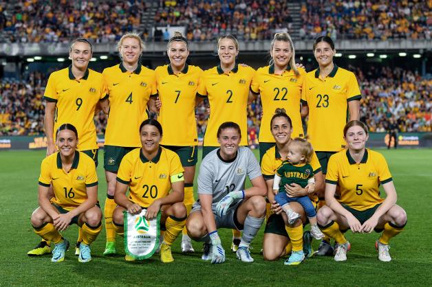 Sie dürfen sich auf eine Heim-WM in 2023 freuen: Die australischen Frauen-Nationalspielerinnen.