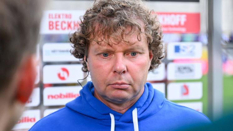 Sitzt Trainer Stefan Krämer weiter fest im Sattel des SV Meppen? | NOZ