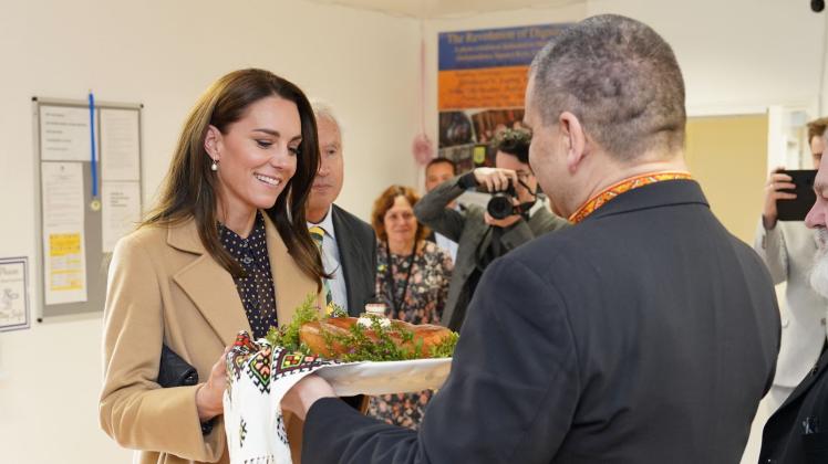Prinzessin Kate besucht ukrainisches Gemeinschaftszentrum