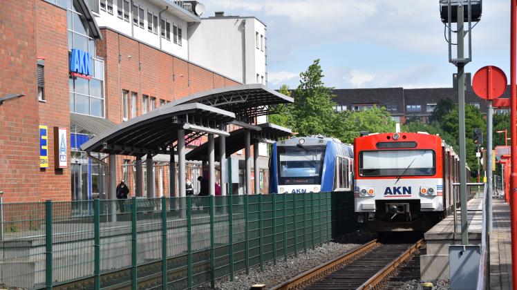 AKN Bahnhof Quickborn