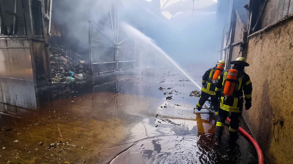 Großfeuer in Neumünster: Kein Problem für Fernwärme
