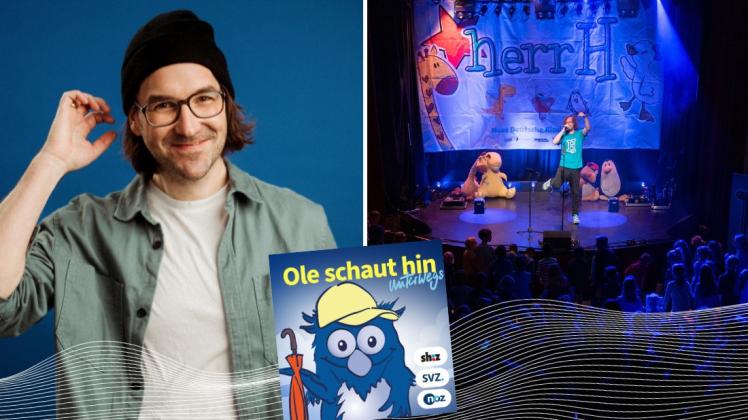 Ole besucht diesmal Kindermusiker Herrh bei seinem Auftritt im „Universum“ in Bünde. 