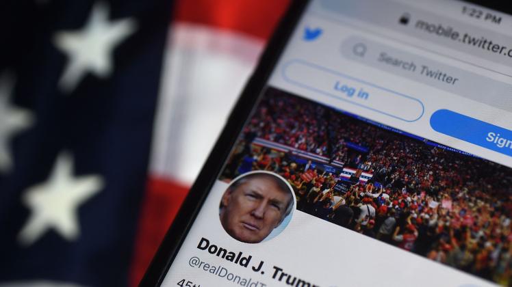 Die Account-Sperre für Donald Trump bei Twitter ist aufgehoben.