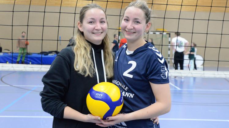 Volleyball Mara und Sophie Zimmermann