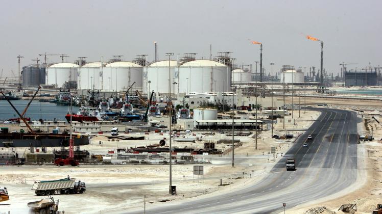 Flüssiggasanlage in Katar