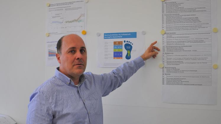 Parchims Klimaschutz-Manager Georg Balderer