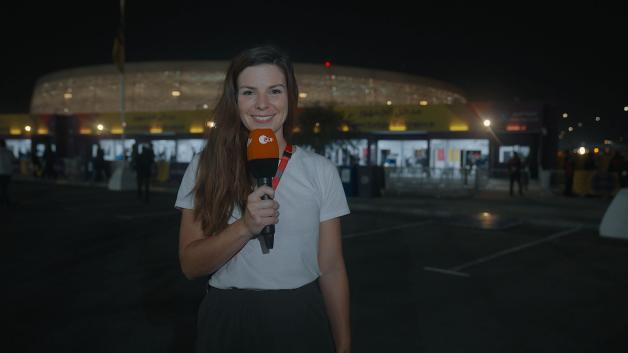 Vor Ort bei der WM in Katar: Amelie Stiefvatter