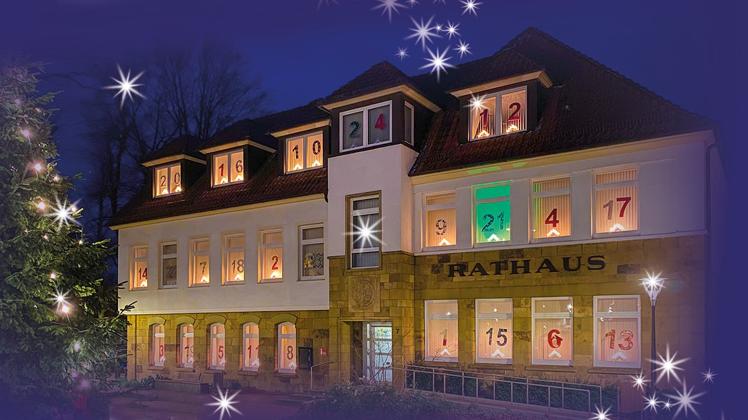 Am 1. Dezember öffnet sich das erste Türchen des Hagener Adventskalenders auf dem Rathausplatz.
