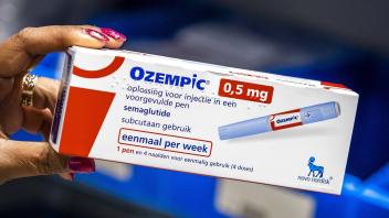 2022-11-10 15:32:07 THE HAGUE - The diabetes medicine Ozempic in a pharmacy. ANP REMKO DE WAAL netherlands out - belgium