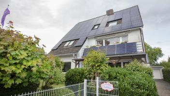 Osnabrück: Erste Osnabrücker Solarparty einer Familie veranstaltet durch die DBU. 19.09.2022