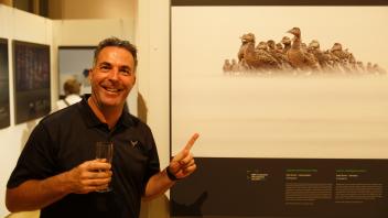 Dieses Entenbild brachte Sven Sturm die Auszeichnung „Europäisches Naturfoto des Jahres“.