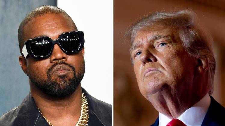 Trump und Kanye West im Clinch wegen eines Dinners