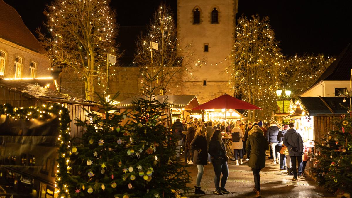 Weihnachtsmarkt in Melle Die Buden und ihre Angebote in Bildern NOZ