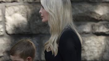 Ivanka Trump the daughter of Ivana Trump, first wife of Former President Donald Trump, departs her mother s funeral on