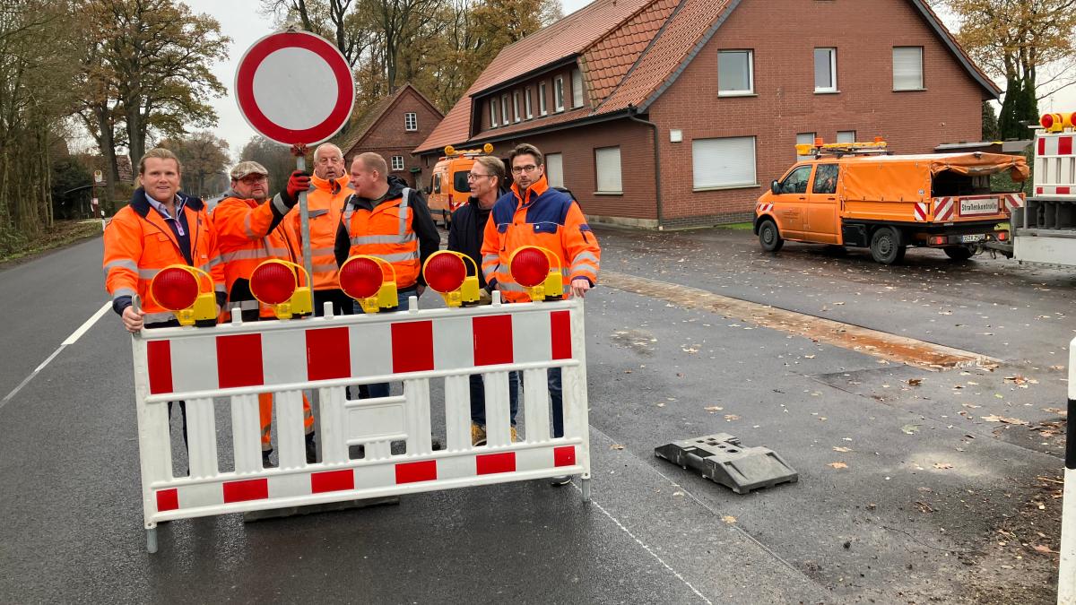 Baustelle Auf Der B51 Zwischen Bad Iburg Und Glandorf Aufgehoben | NOZ