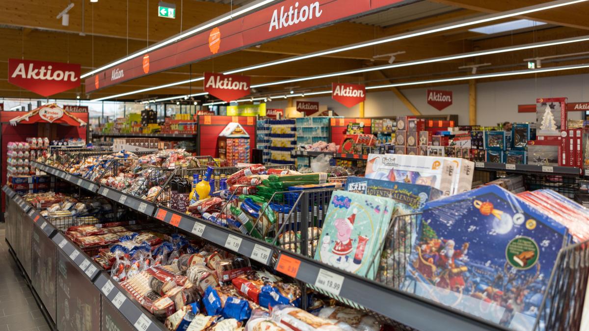 Der neue Aldi in Bohmte am Donnerstag Der Endspurt läuft