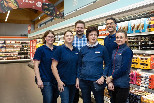 Der neue Aldi in Bohmte am Donnerstag Der Endspurt läuft