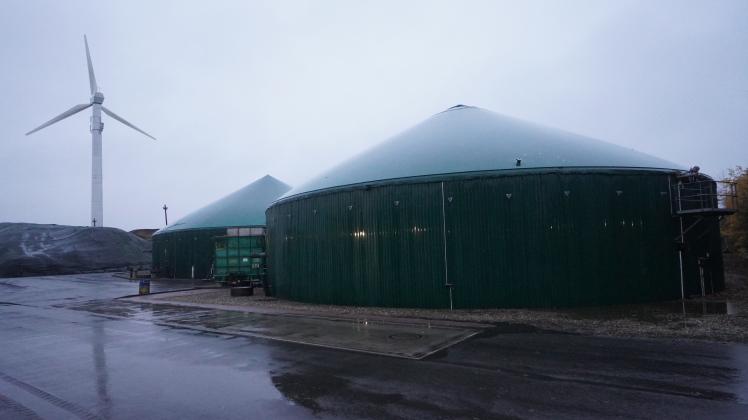 In Vrees werden 60 Prozent der Wohnhäuser mit Wärme aus zwei Biogasanlagen versorgt. 