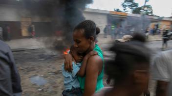 Ausschreitungen in Haiti