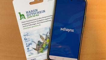 Der HAREN Gutschein kann via die App „chayns“ aus dem Appstore nicht nur individuell auf dem Smartphone digitalisiert, sondern auch gekauft, werden.