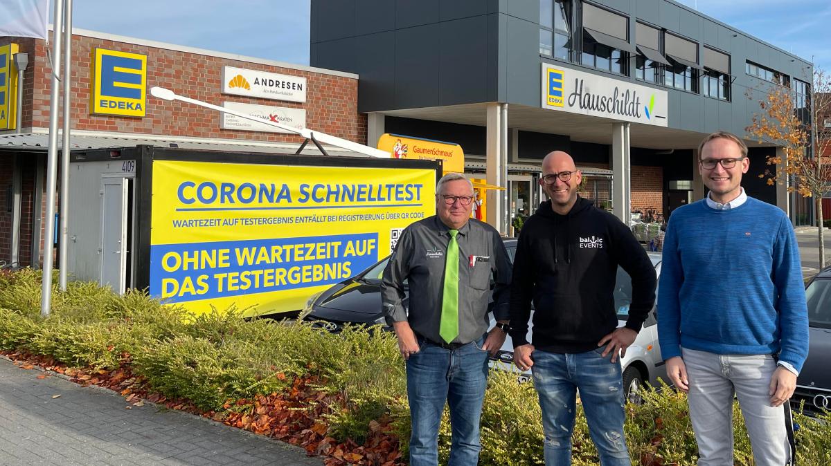 Rendsburg: Coronatestzentrum bei Edeka Hauschildt öffnet sonntags | SHZ