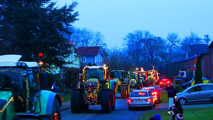 Traktoren unterwegs in Stormarn