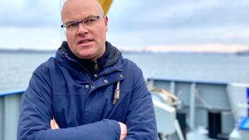 Umweltminister Tobias Goldschmidt sieht die Ostsee gefährdet.