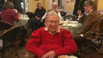 Ilse Späth freute sich an ihrem 100. Geburtstag über die große Anteilnahme von Familie, Freunden und Nachbarn.