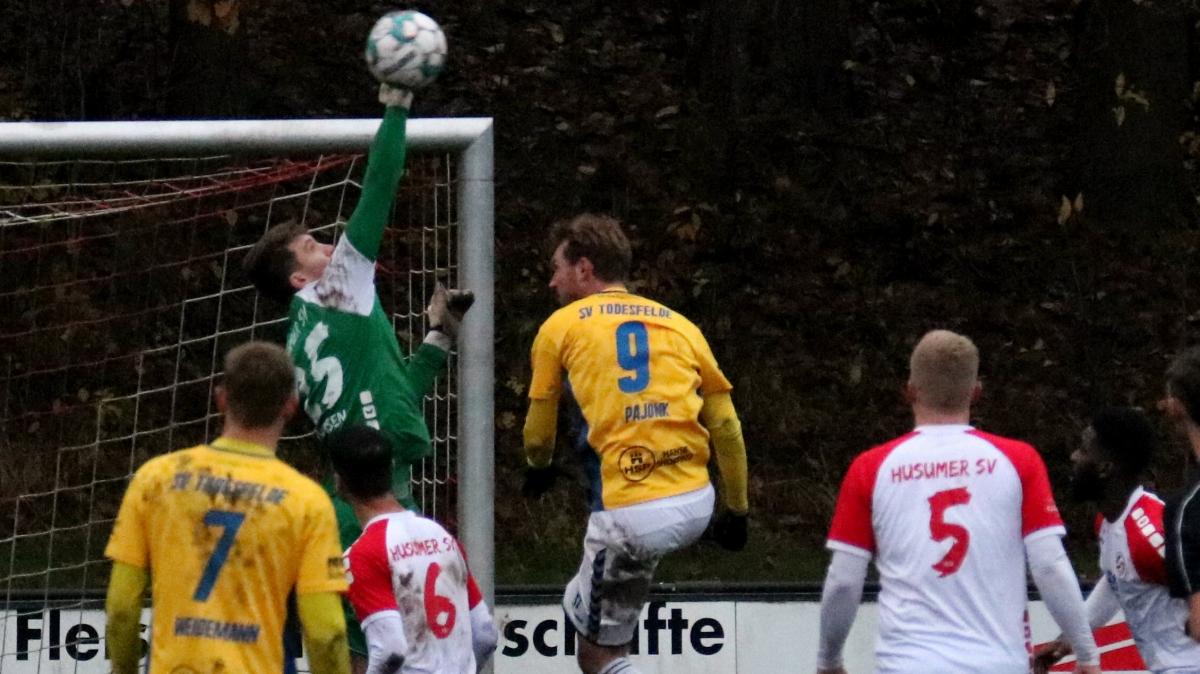 Kampfgeist des Husumer SV nicht belohnt 01 gegen SV Todesfelde SHZ