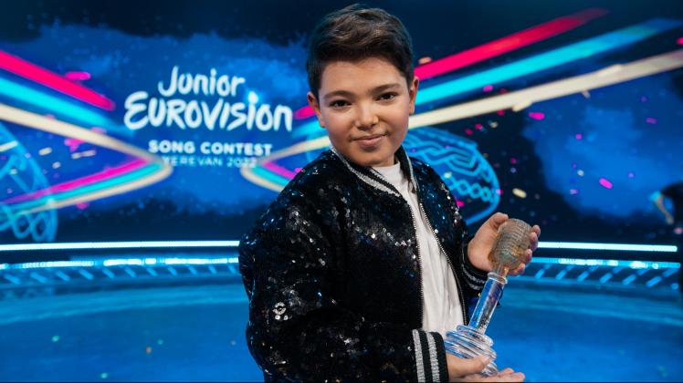 Lissandro, Gewinner vom Junior Eurovision Song Contest 2022