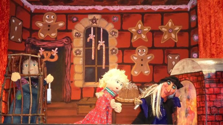 Das Märchen „Hänsel und Gretel“ steht diesmal auf dem Spielplan des Puppentheaters im Waggon am alten Bahnhof Bad Essen.