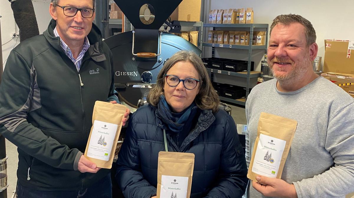 Lions Club spendet exklusiven Winterkaffee für die Tafel Itzehoe