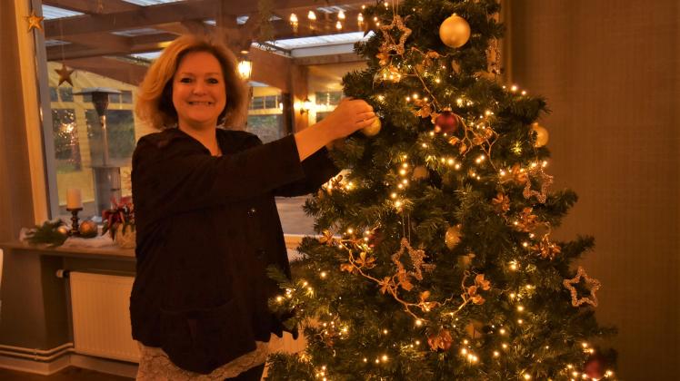 Cerstin Vosteen vom Natur- und Lebenskraftzentrum im Hotel Backenköhler freut sich auf die Weihnachtsfeiertage mit ihrer Familie. 