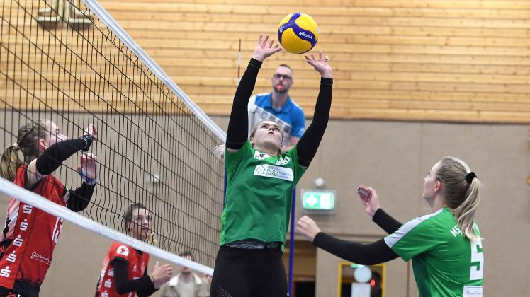 Volleyball MSV Pampow Zuspielerin Michelle Gronau