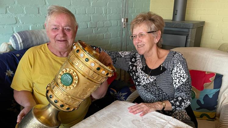 RB Leipzig besucht Wittenberger Fans Lothar und Regine Blache SVZ