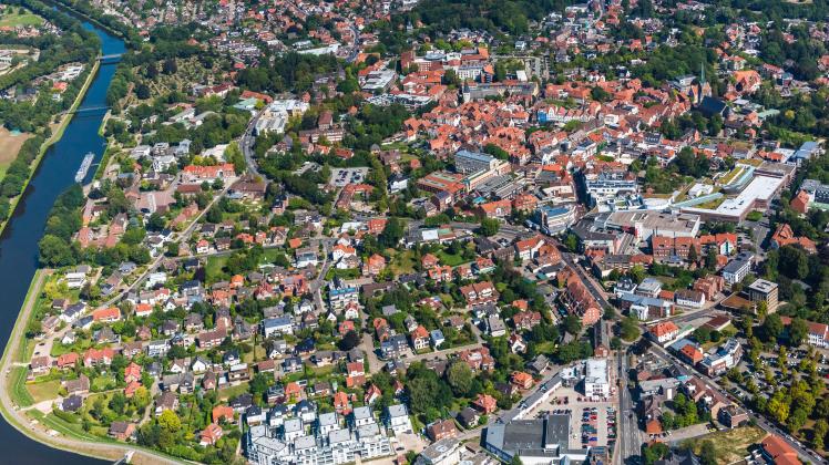 Luftbilder 2022 - Lingen - Innenstadt