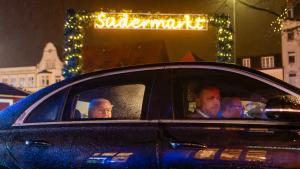 Frank Walter Steinmeier am Südermarkt - 20.12.2022 - Foto Marcus Dewanger