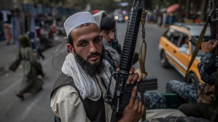 Kämpfer der Taliban in Kabul