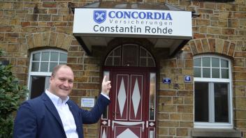 Constantin Rohde vertritt in seinem Büro in Hesepe jetzt die Concordia-Versicherungen.