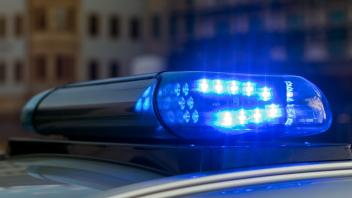 Polizeifahrzeug - Blaulicht