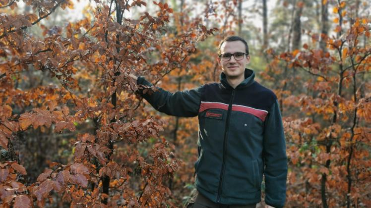 Moritz Becker ist mit 23 Jahren der neue Revierförster in Lingen NOZ