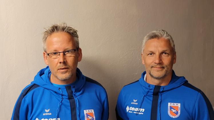 Henning Stüber (li.) löst Marco Woting nach Ende der Saison als Trainer ab.