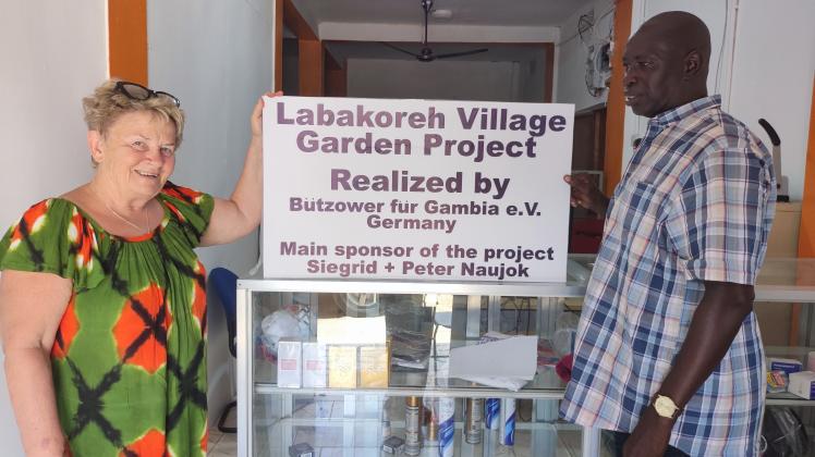 Gartenprojekt Bützower für Gambia in Labakoreh,