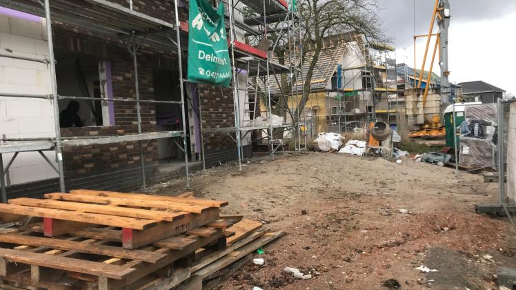 Im Neubaugebiet Langenwisch in Delmenhorst-Stickgras nimmt das Interesse von Bauwilligen ab.