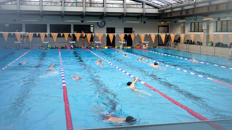 100x100-Meter-Schwimmen des Delmenhorster SV 05 im Sportbecken der Grafttherme.
30. Dezember 2022
Foto: Lars Pingel